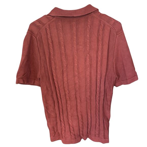 J. Crew Rust Short Sleeve Cardigan - Picture 3 of 10